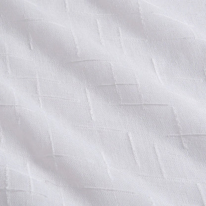 Gasa — Gasa Doble Ancho Cuadros Blanca