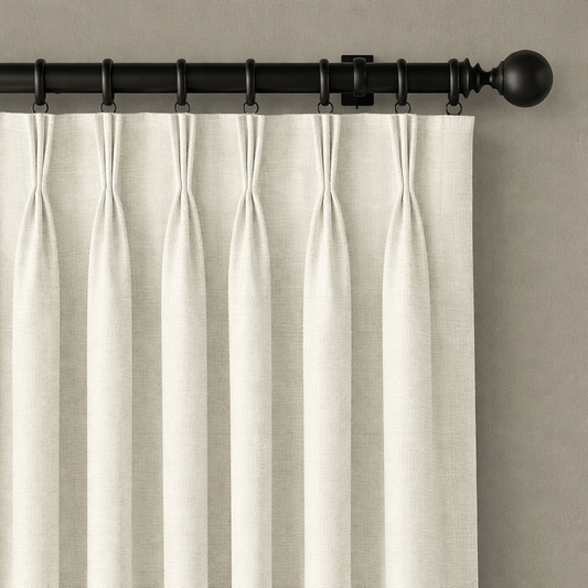 Cortina Pinza Triple Chenille