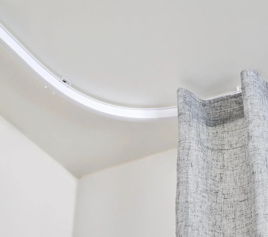 Riel Blanco para Cortinas